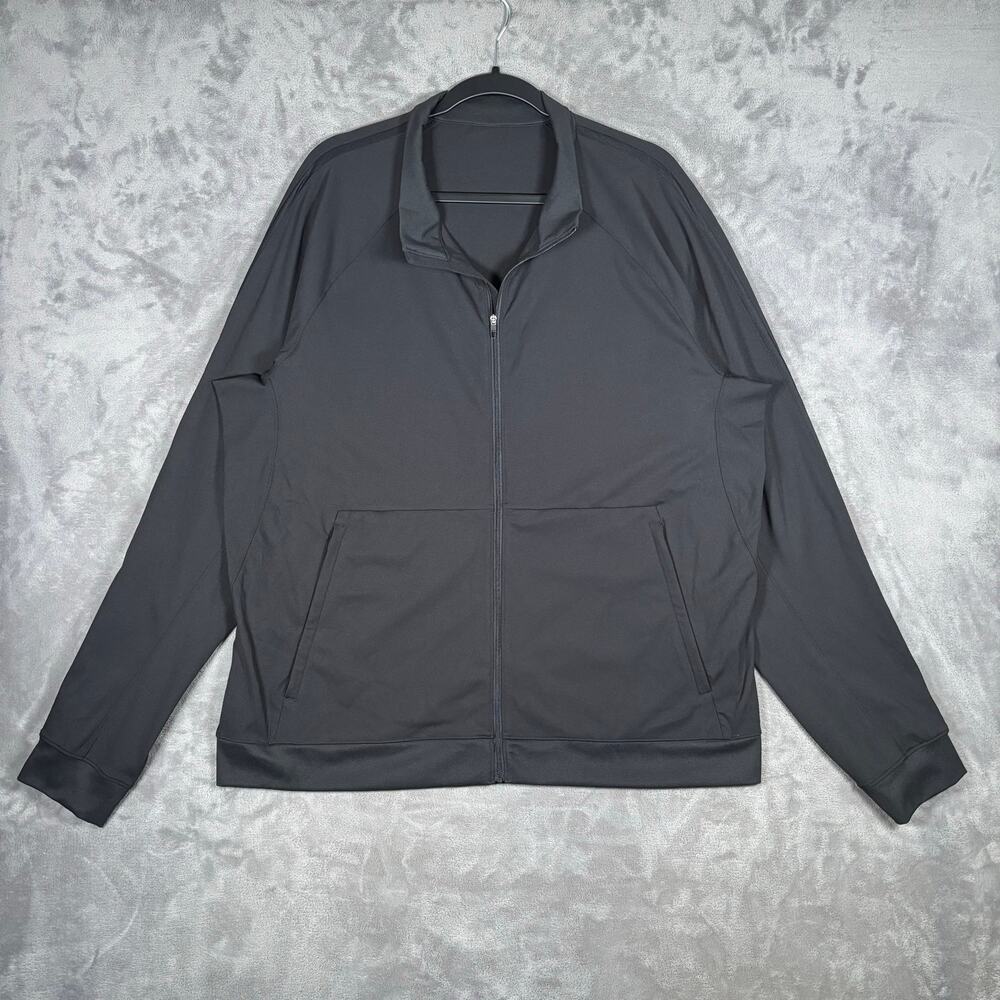 Lululemon Pace Breaker Luxtreme Track Jacket Men’s XXL Black Athletic Travel